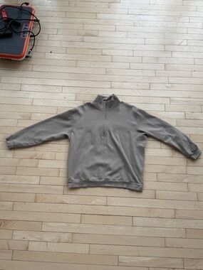 Lululemon Men's Steady State Half Zip (Beige)